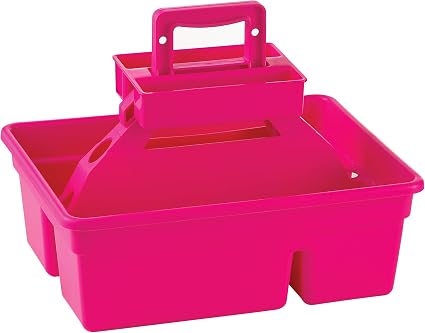 Little Giant Duratote Step Stool with Grooming Box Pink