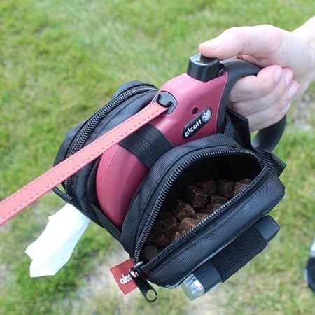 Alcott Adventures Retractable Leash Luggage Large Black
