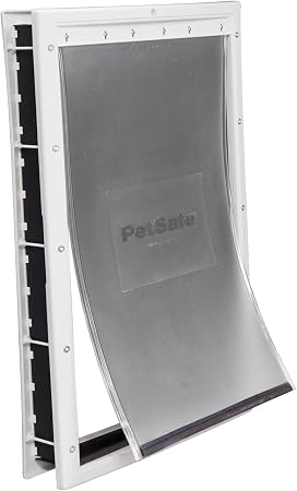 PetSafe Plastic Pet Door with White Frame XL