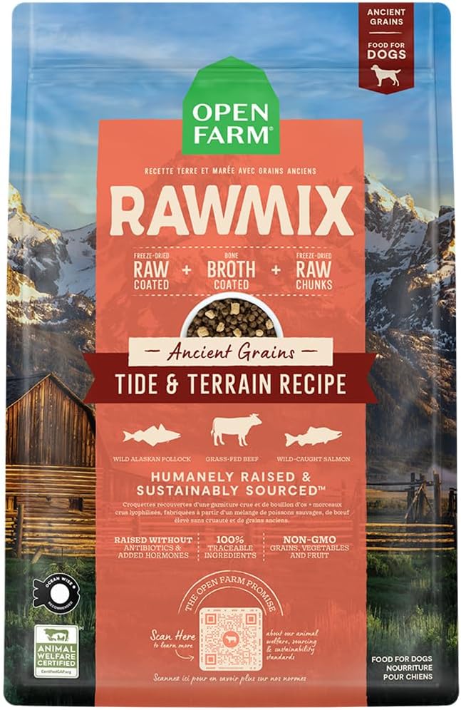 OPEN FARM RAWMIX T TER AG 20LB