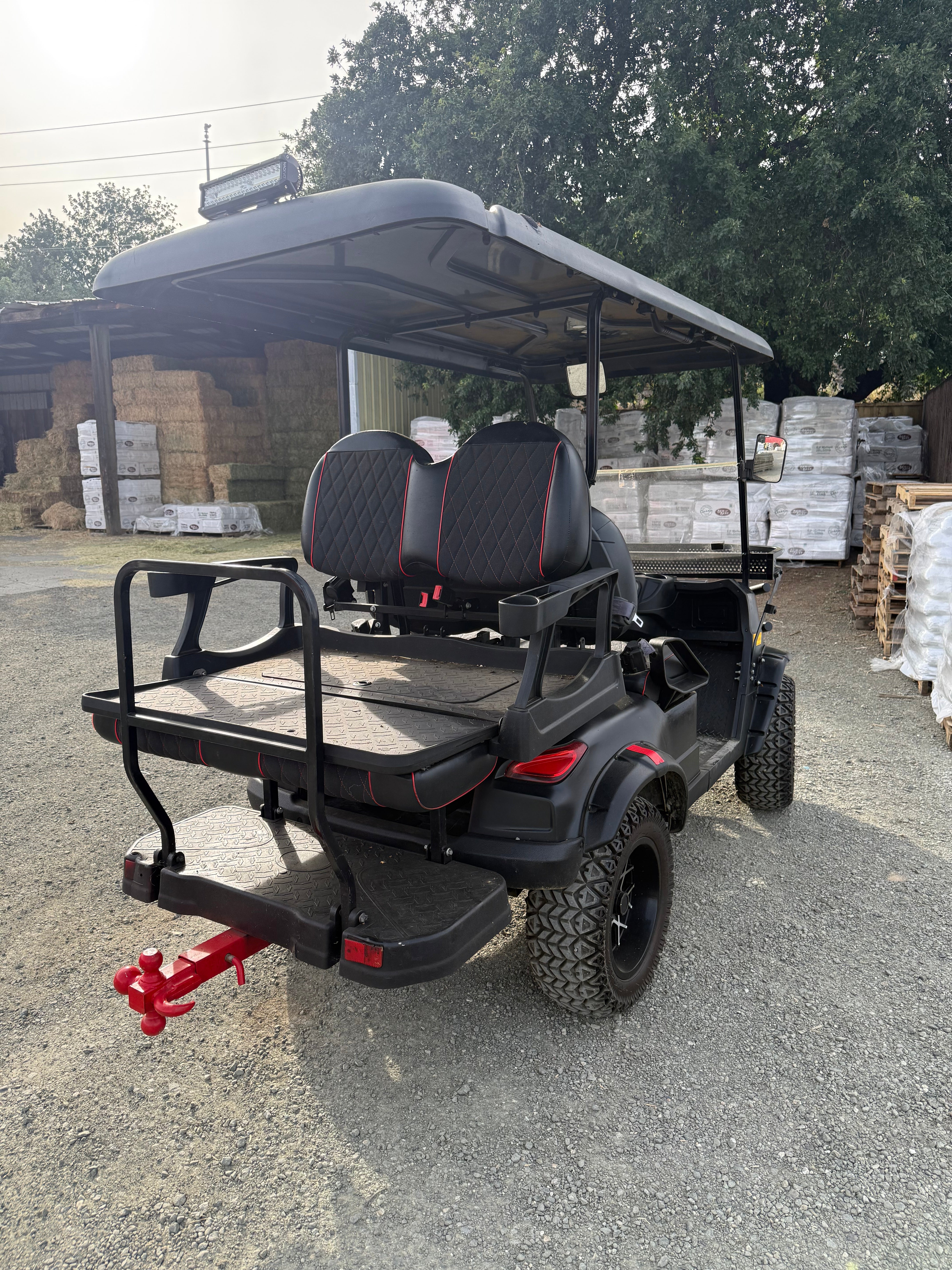 Golf Cart Colman 4 seat Black (Demo Model)