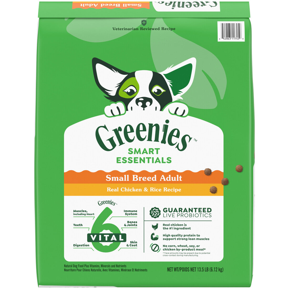 GREENIES DRY C/R S/B 27 LB