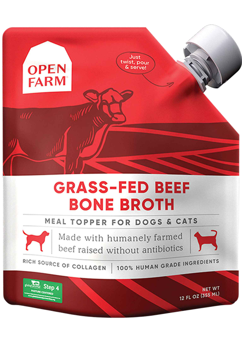 OPEN FARM BEEF BONE BROTH 12OZ