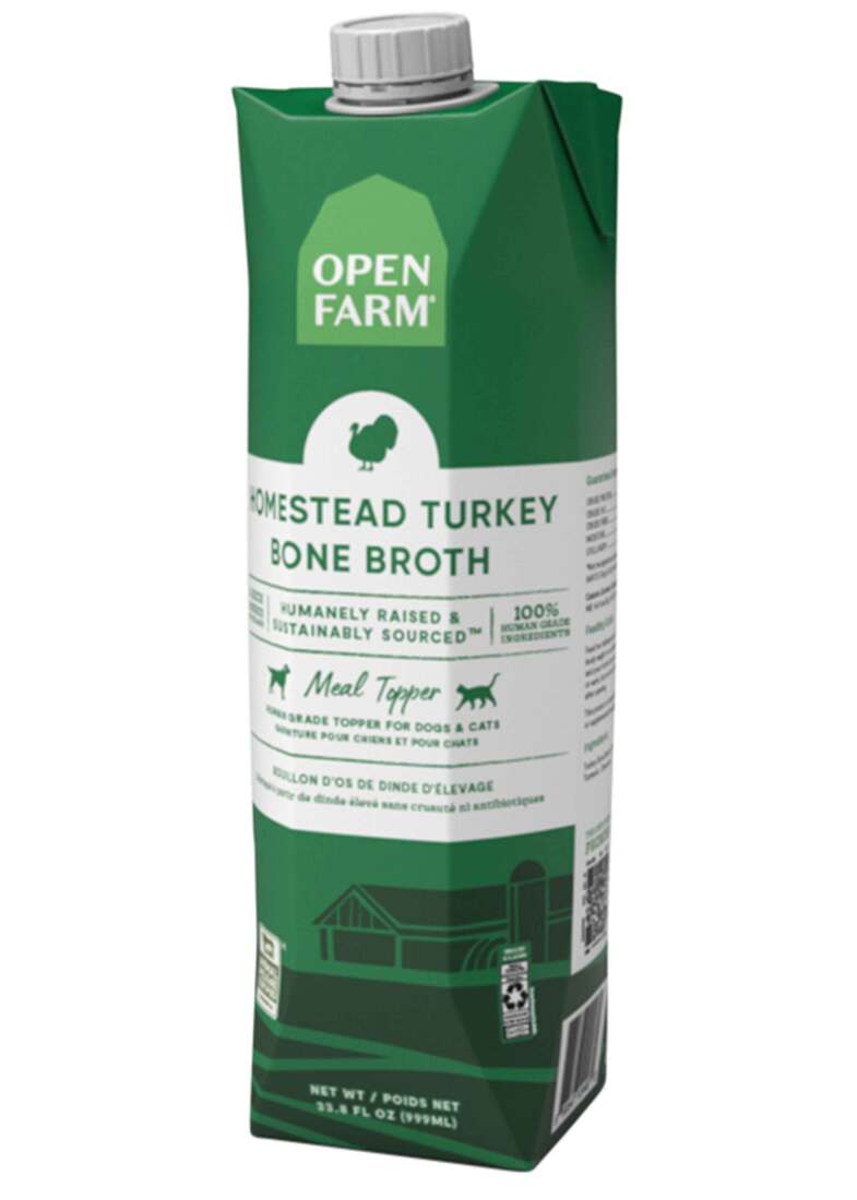 OPEN FARM TURK BONE BROTH 33.8