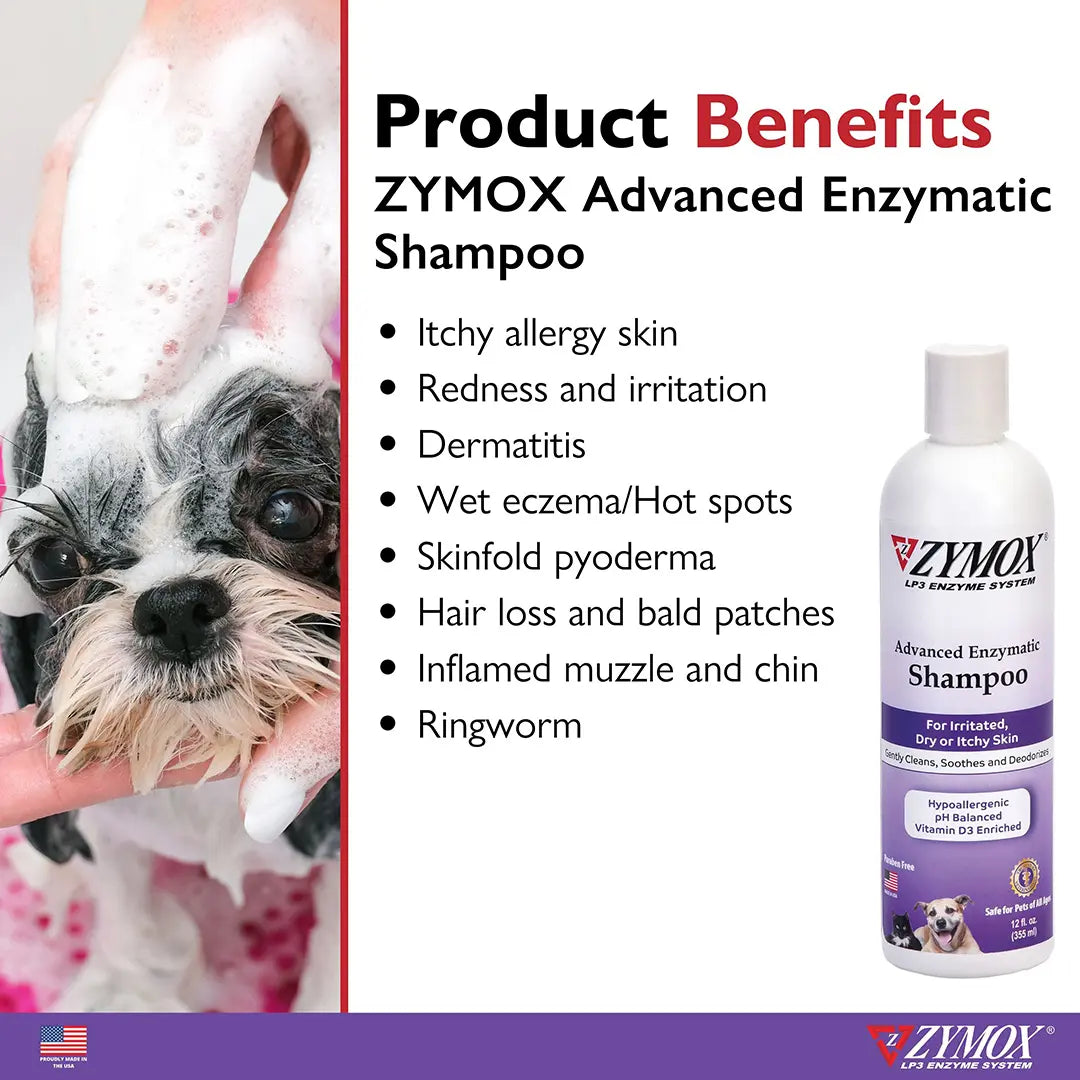 ZYMOX® Advanced Enzymatic Shampoo - 12 oz
