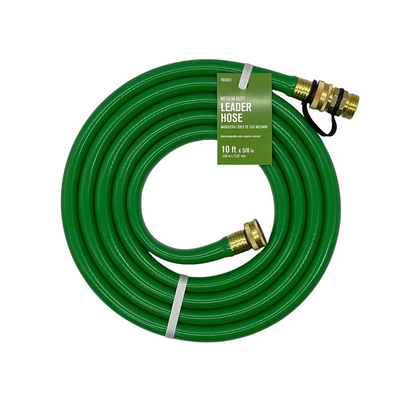 Commercial Grade Leader Hose ATC 5/8 in. D X 10 ft. L Medium Duty