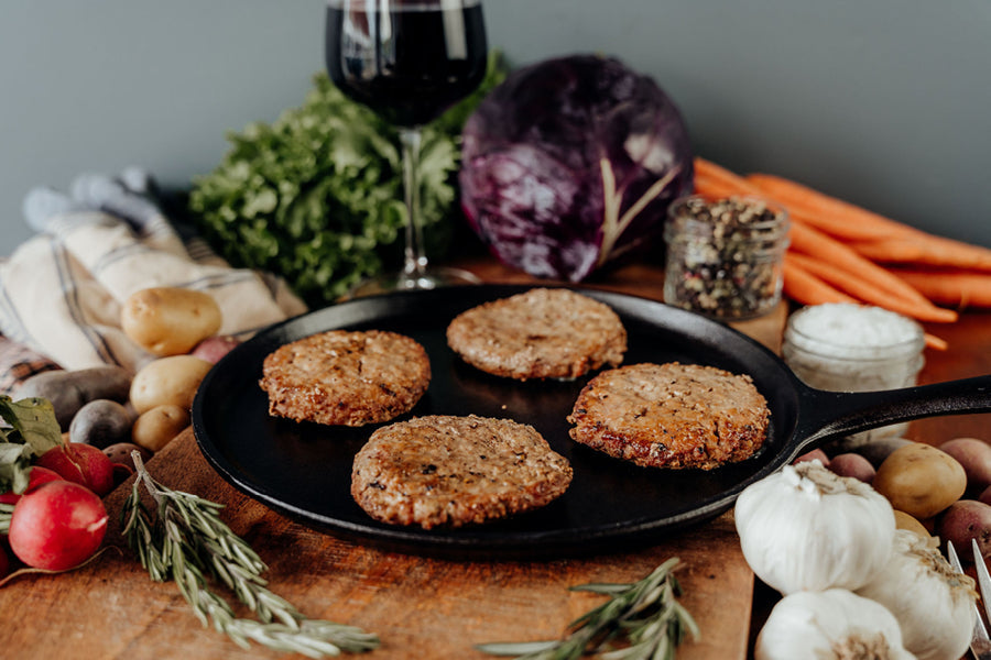 Pork Burger Patties - 4 (4oz)