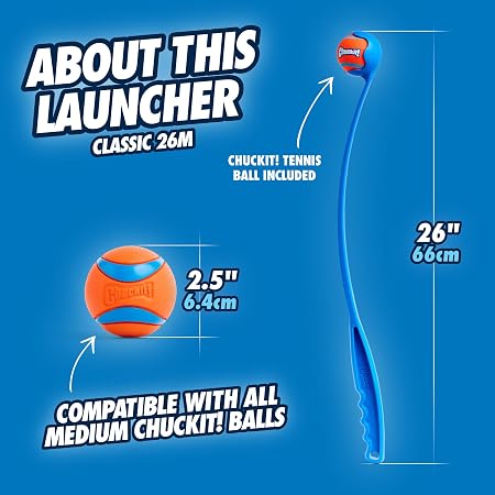 Chuckit! Classic Ball Launcher Dog Toy 26M