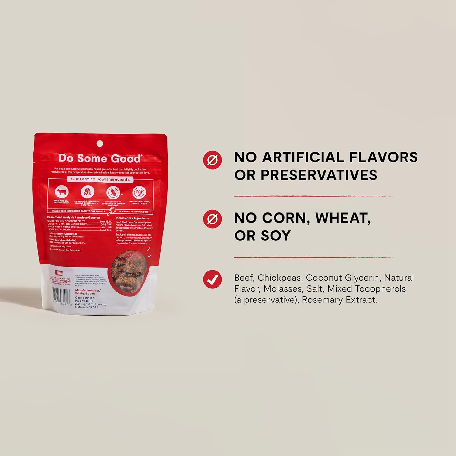 OpenF Dehydrated Beef Treats