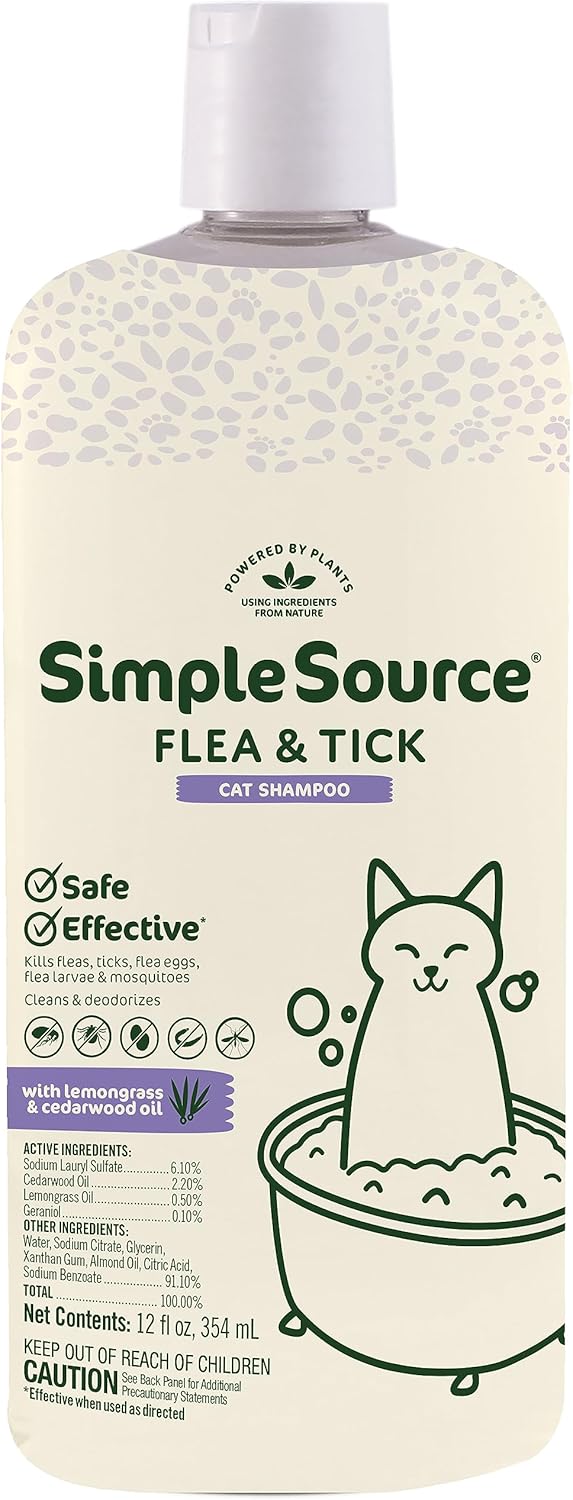 SIMPLESOURCE CAT SHAMPOO 12oz