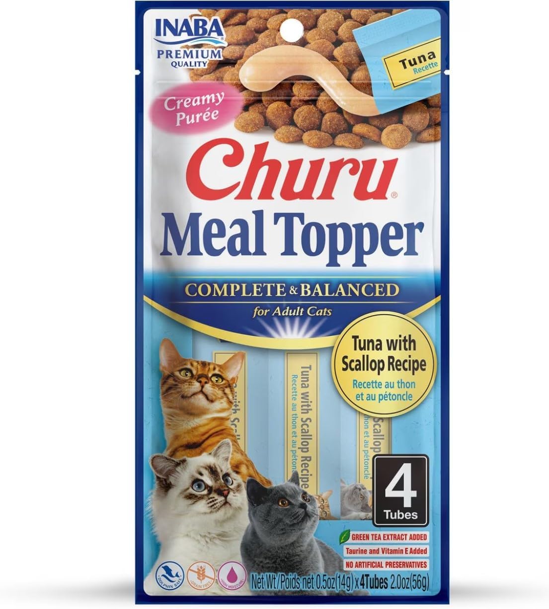 Inaba CHURU TOPPER TUNA/S 4pk