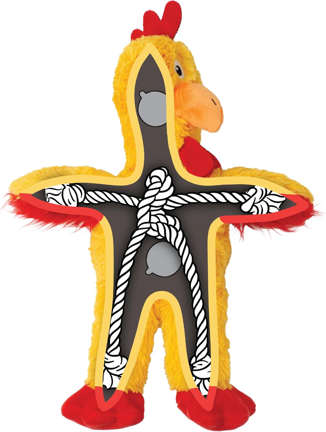 KONG Knots Chicken XL