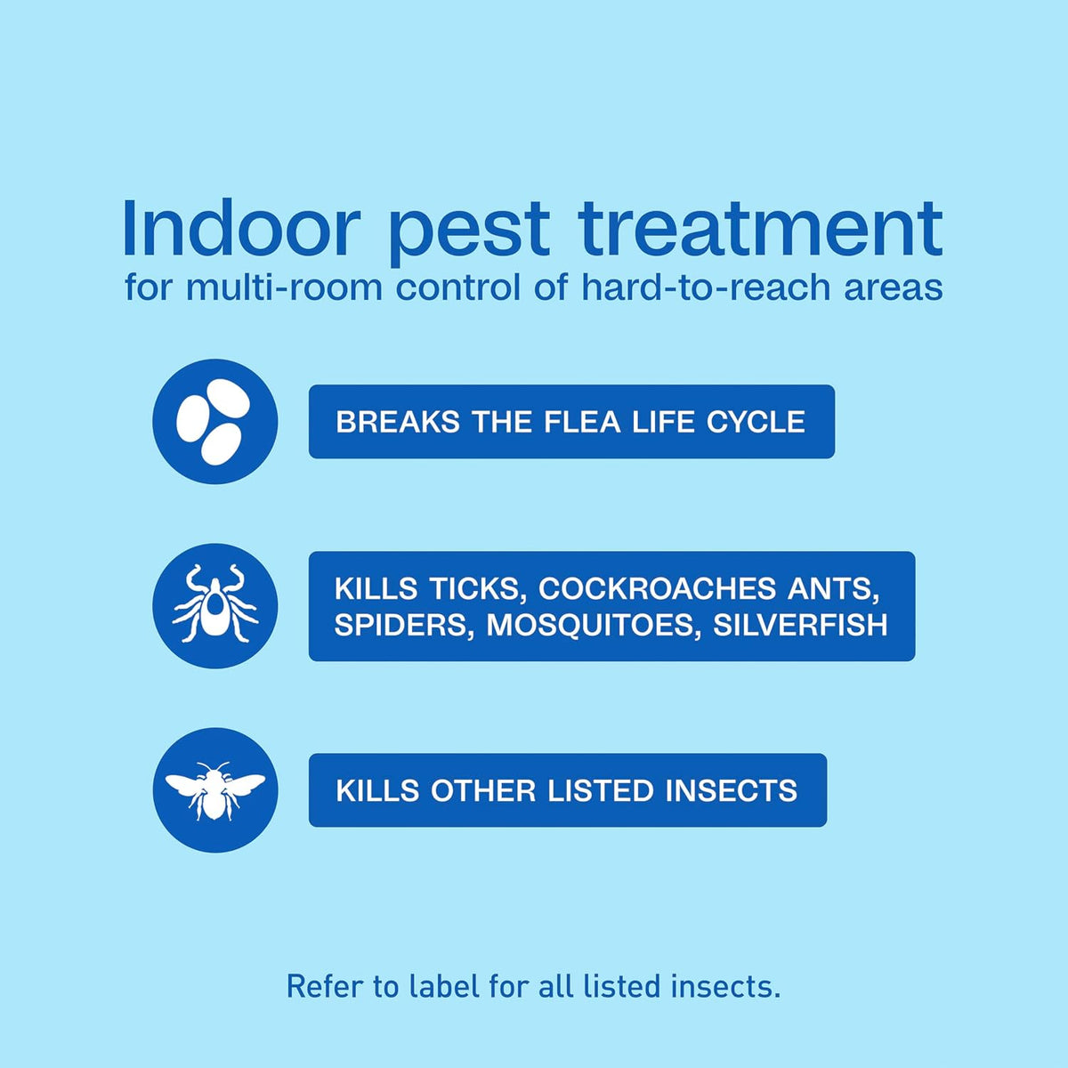 Adams Plus Flea & Tick Indoor Fogger 3oz 3pk