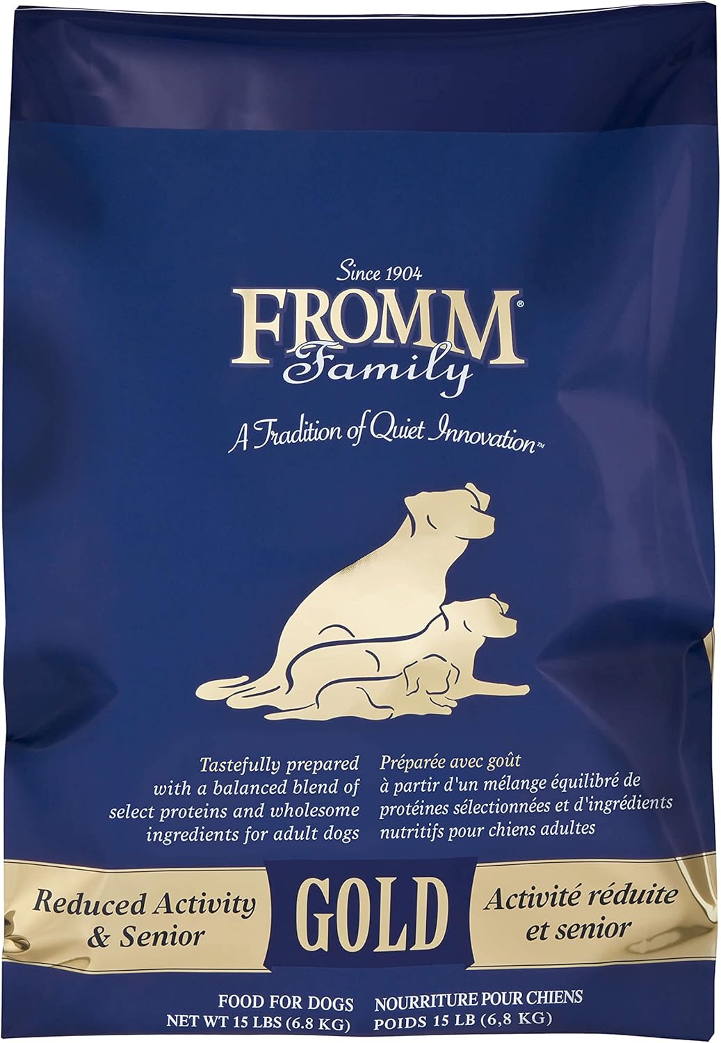 Fromm Reduced Activity & Senior Gold Dog Food 30LB