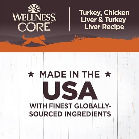 Wellness CORE Chicken & Turkey Recipe Grain-Free Canned Dog Food 12.5oz
