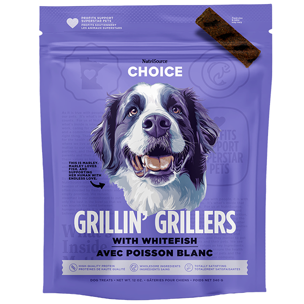 NutriSource GRILLERS WHITEFI TREAT 12OZ