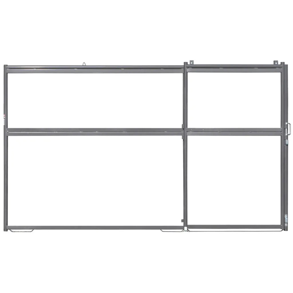 12' stall [solid] panel w/door