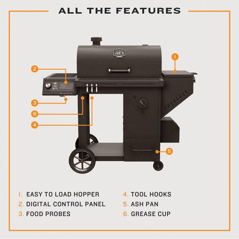Oklahoma Joe's Charcoal & Wood Traditional Smoker