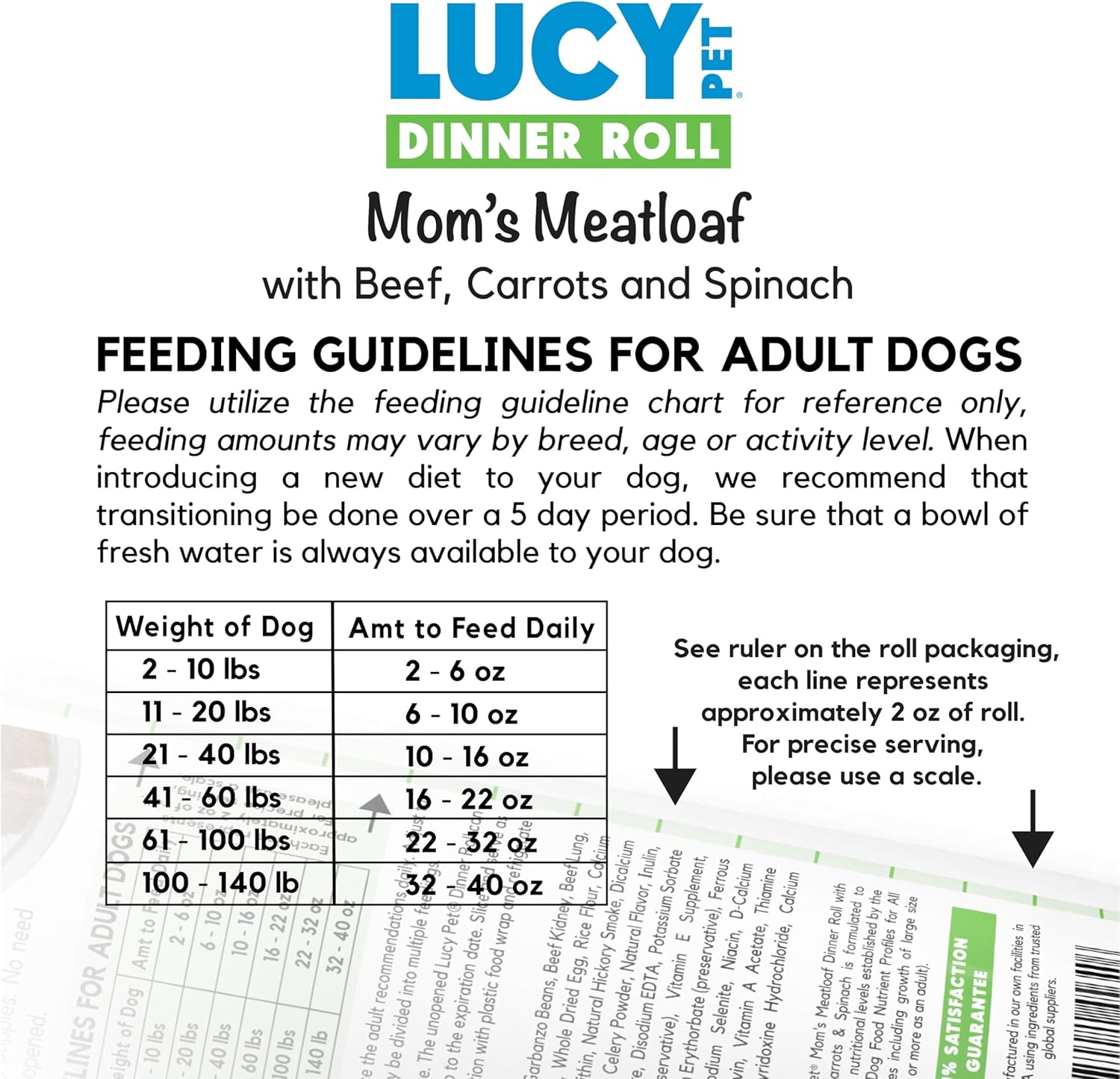 Lucy Pet Meat Loaf Beef 2 lb