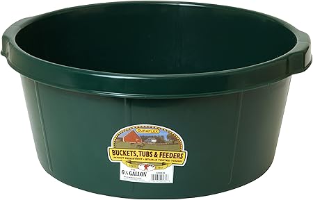 TUB 6.5 GAL  GREEN