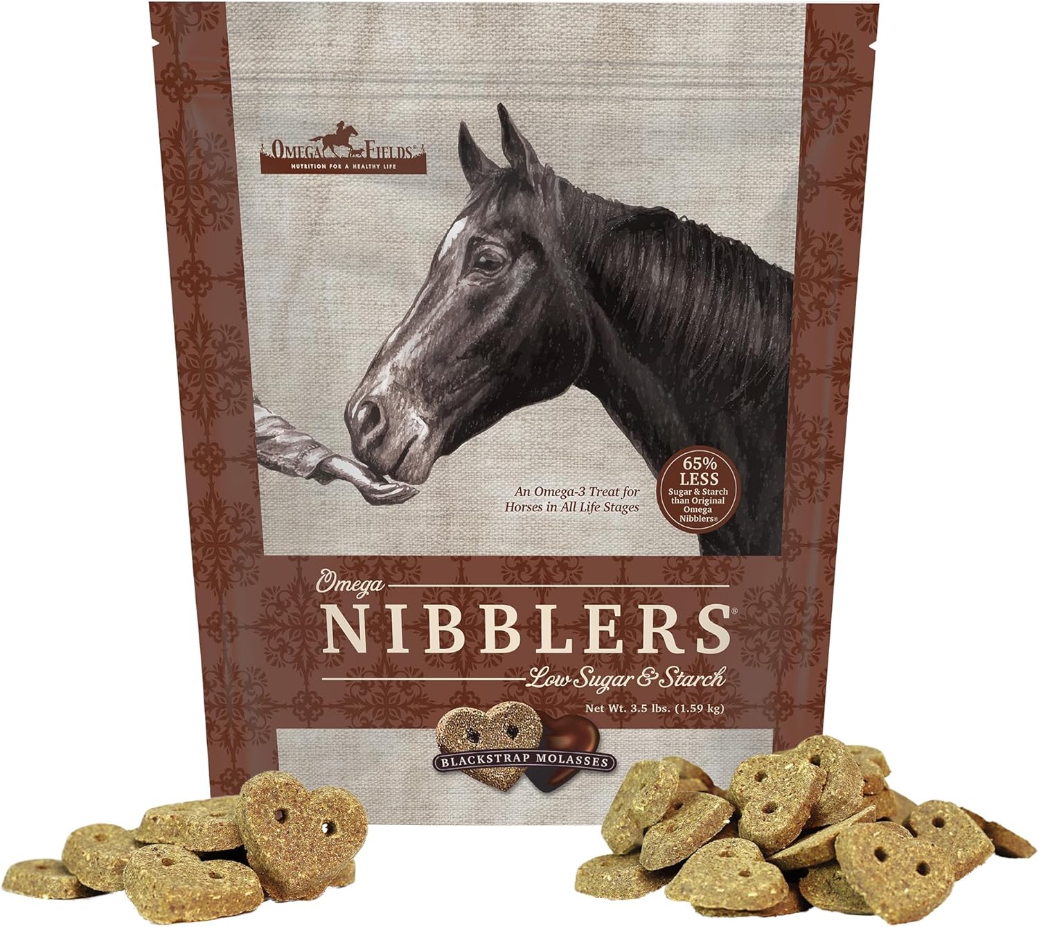 OMEGA NIBBLERS EQ TREATS 3.5#
