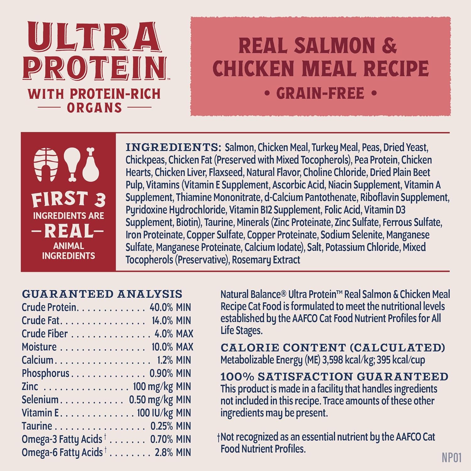 NBP Ultra Protein salm Cat 3lb