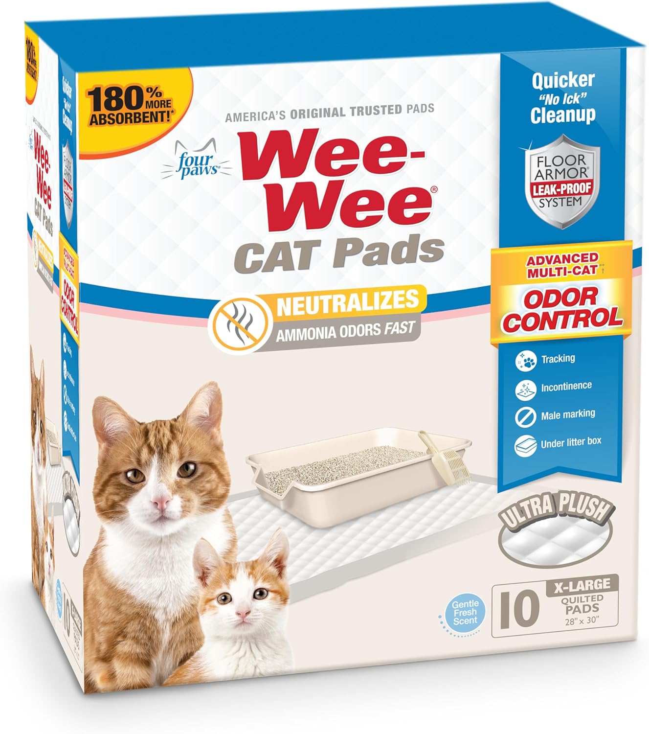 Wee-Wee Cat Pads 30ct