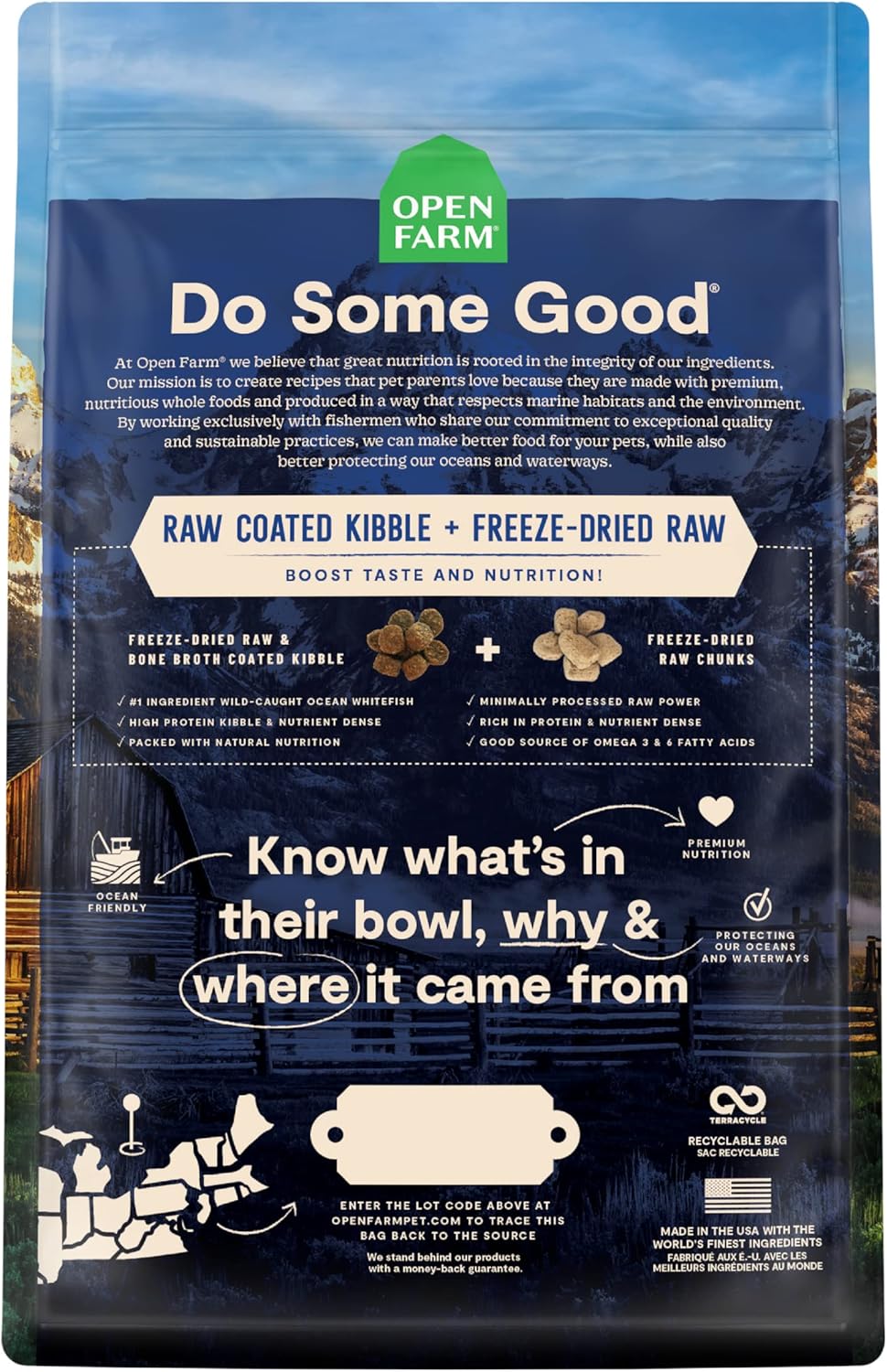 OPEN FARM RAWMIX WO GF 20LB