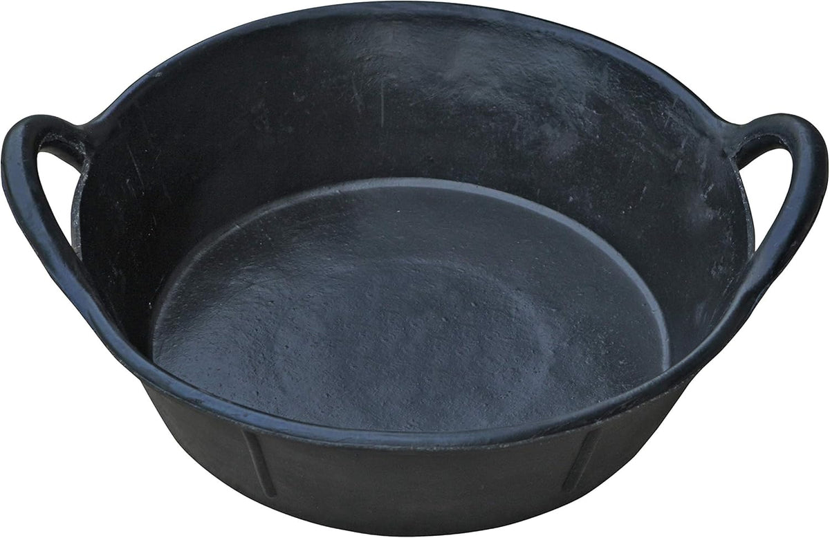 Little Giant Rubber Utility Pan with Handles 3 gallon