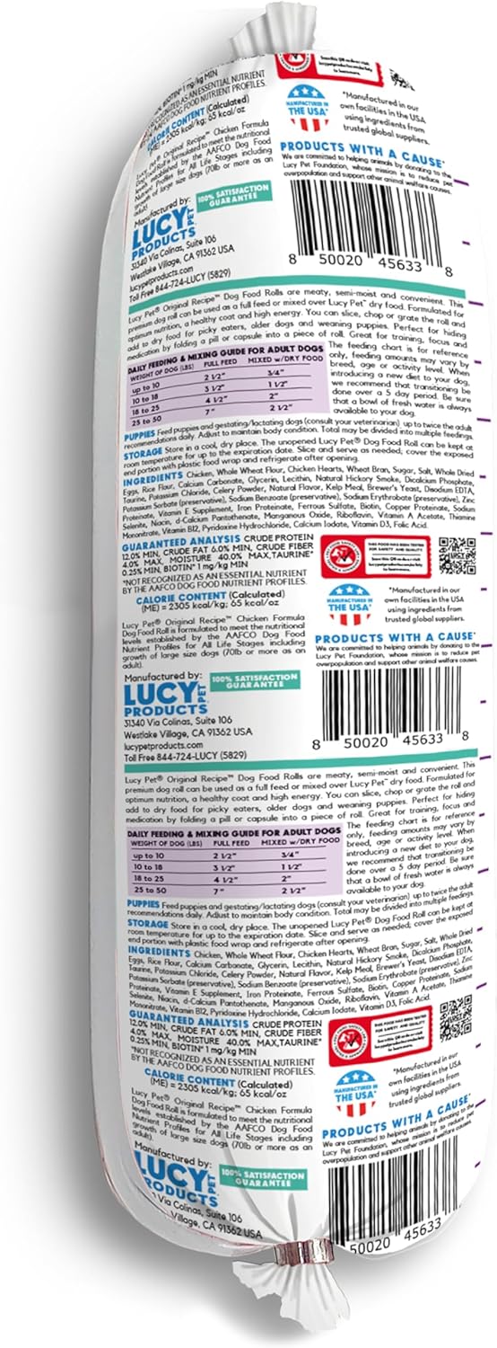 Lucy Pet Chicken Roll 1lb