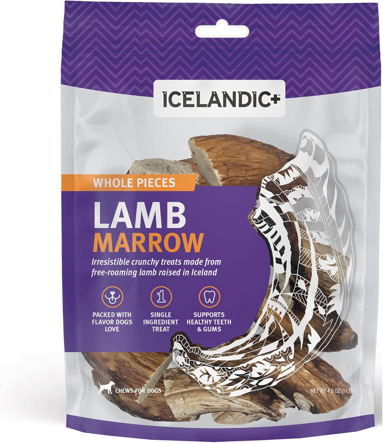 LAMB MARROW WHOLE 4oz BAG