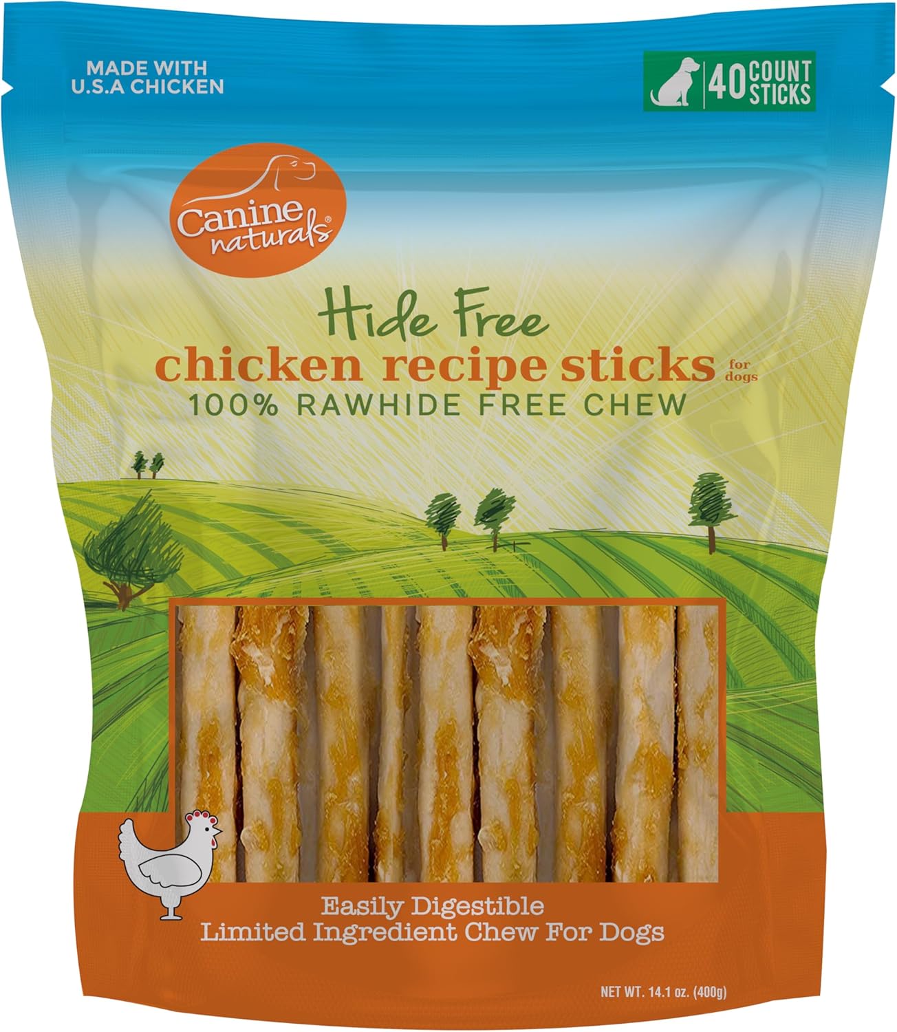 CN CHICKEN CHEW 5i STIK 40PK