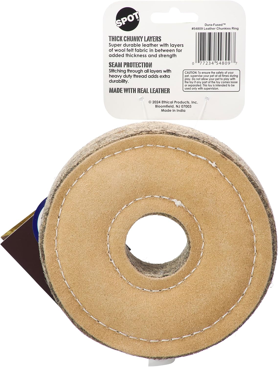 ETHICAL Leather Chonky Ring