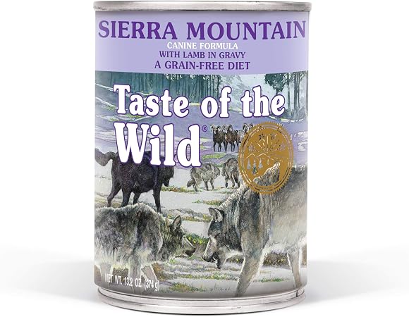 Taste Of The Wild Sierra Mountain Canned Dog Food 13.2oz
