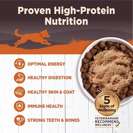 Wellness CORE Chicken & Turkey Recipe Grain-Free Canned Dog Food 12.5oz