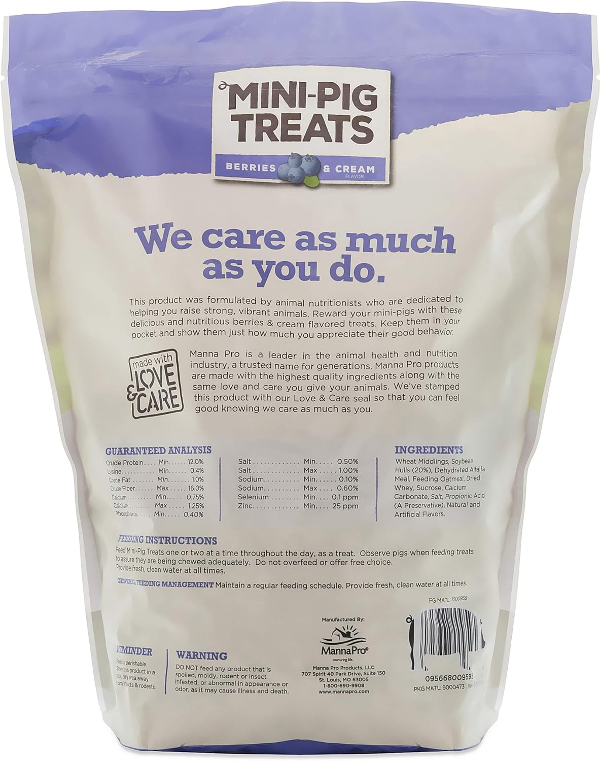 Manna Pro Mini-Pig Treats 4lb