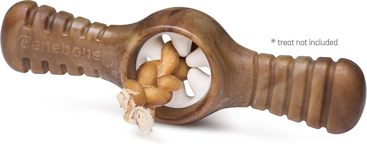 Benebone Pawplexer Bacon Flavored Durable Dog Chew Large