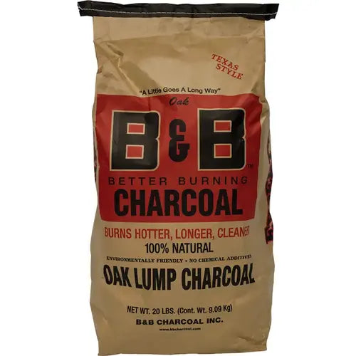 B&B Charcoal Oak Lump 20lb