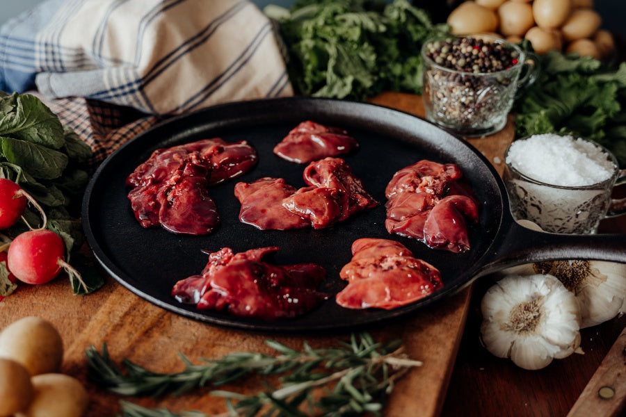 Pasture-raised Chicken Livers - 1 lb pkg