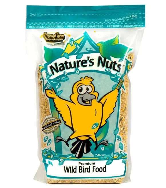 Nature's Nuts Premium Wild Bird Seed, No Milo 5lb