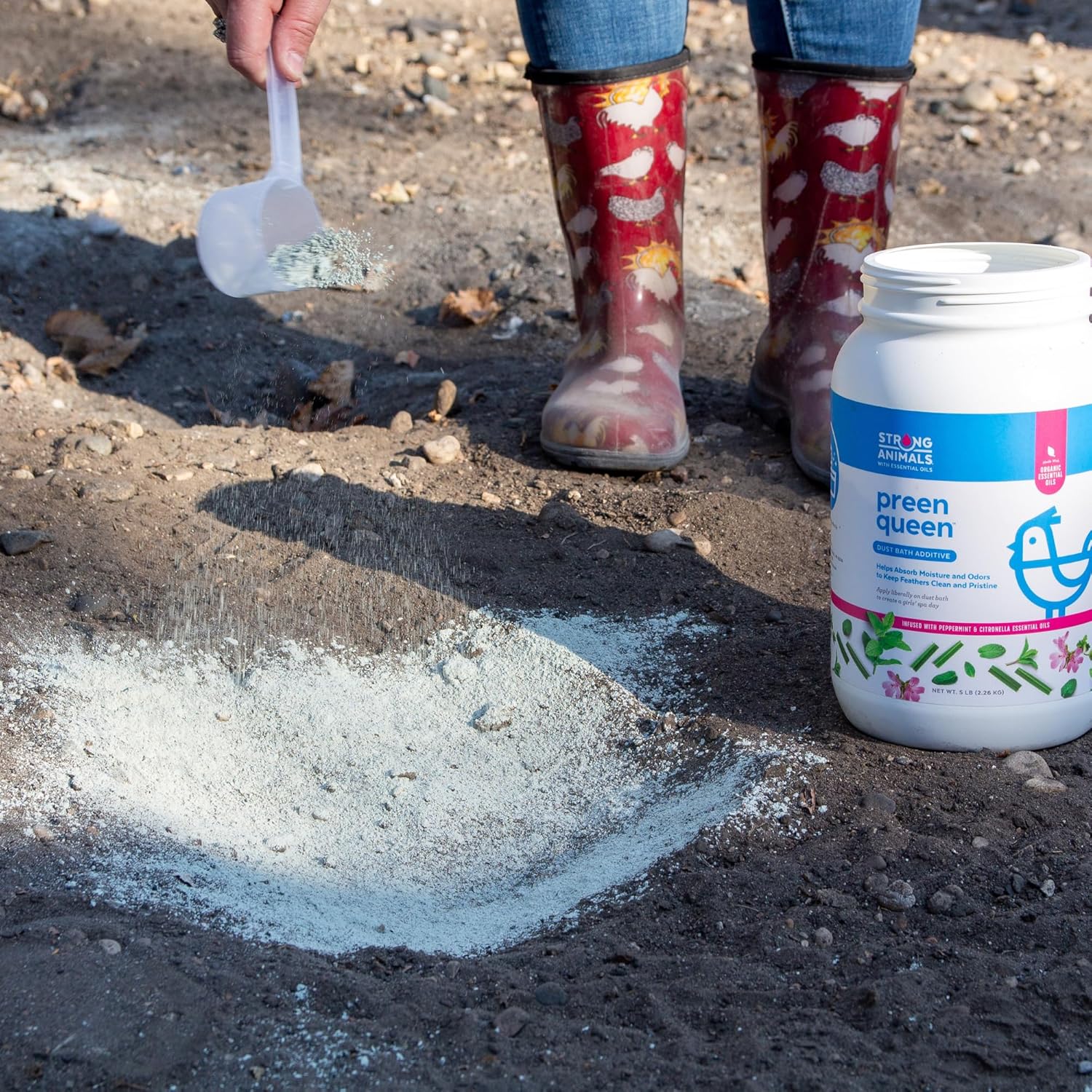 PREEN QUEEN DUST BATH 5lb