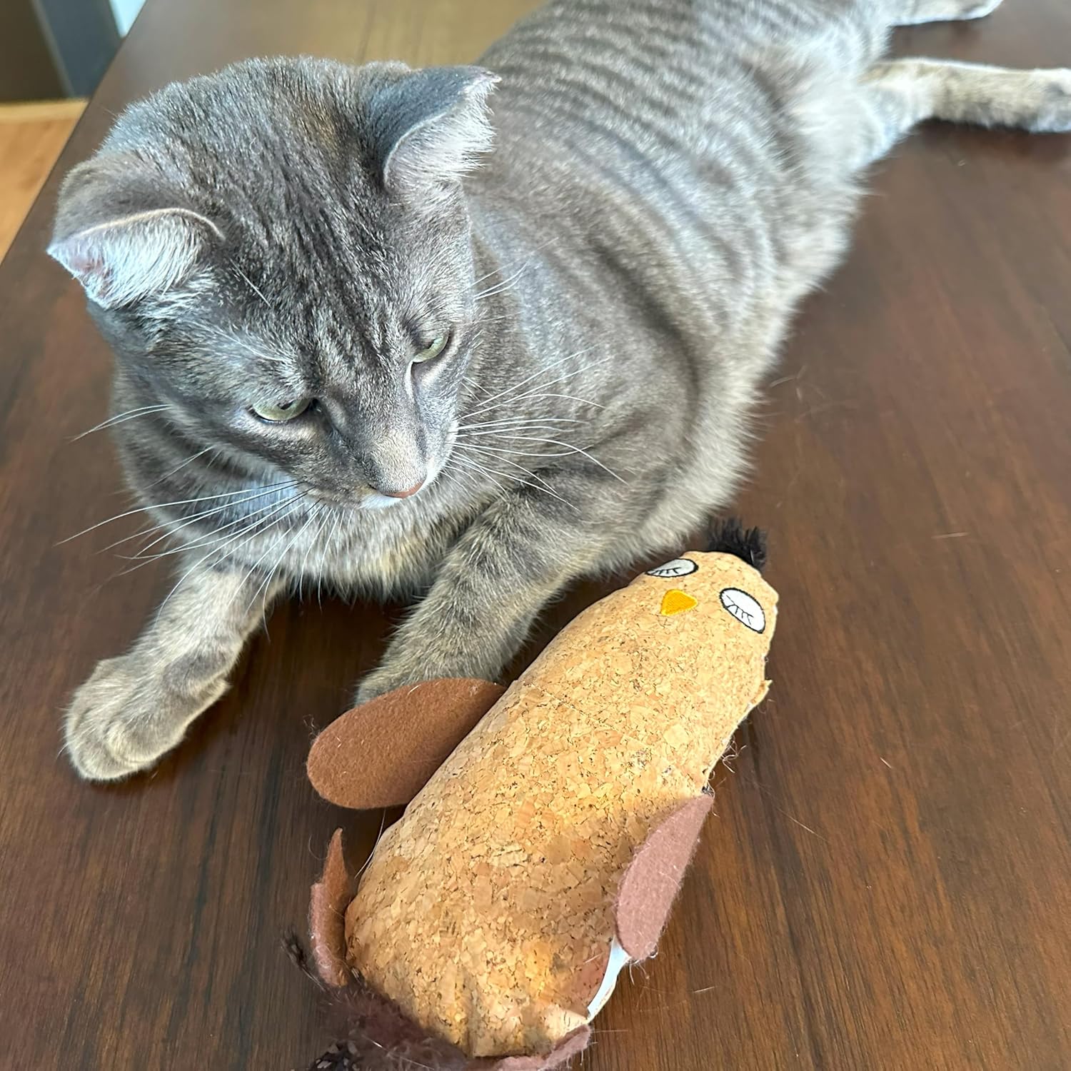 Hug 'N Kick Cork Cattoy
