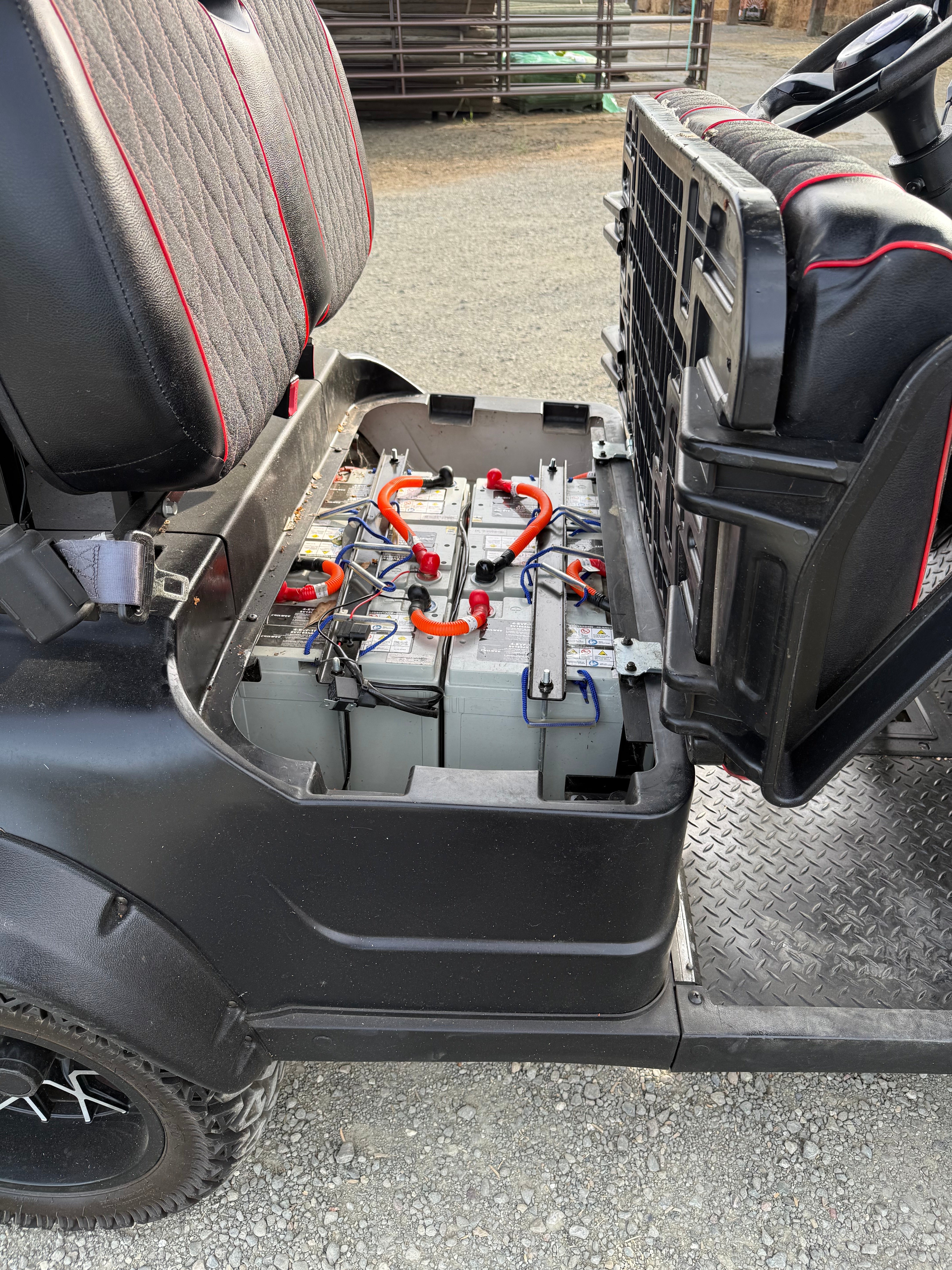 Golf Cart Colman 4 seat Black (Demo Model)