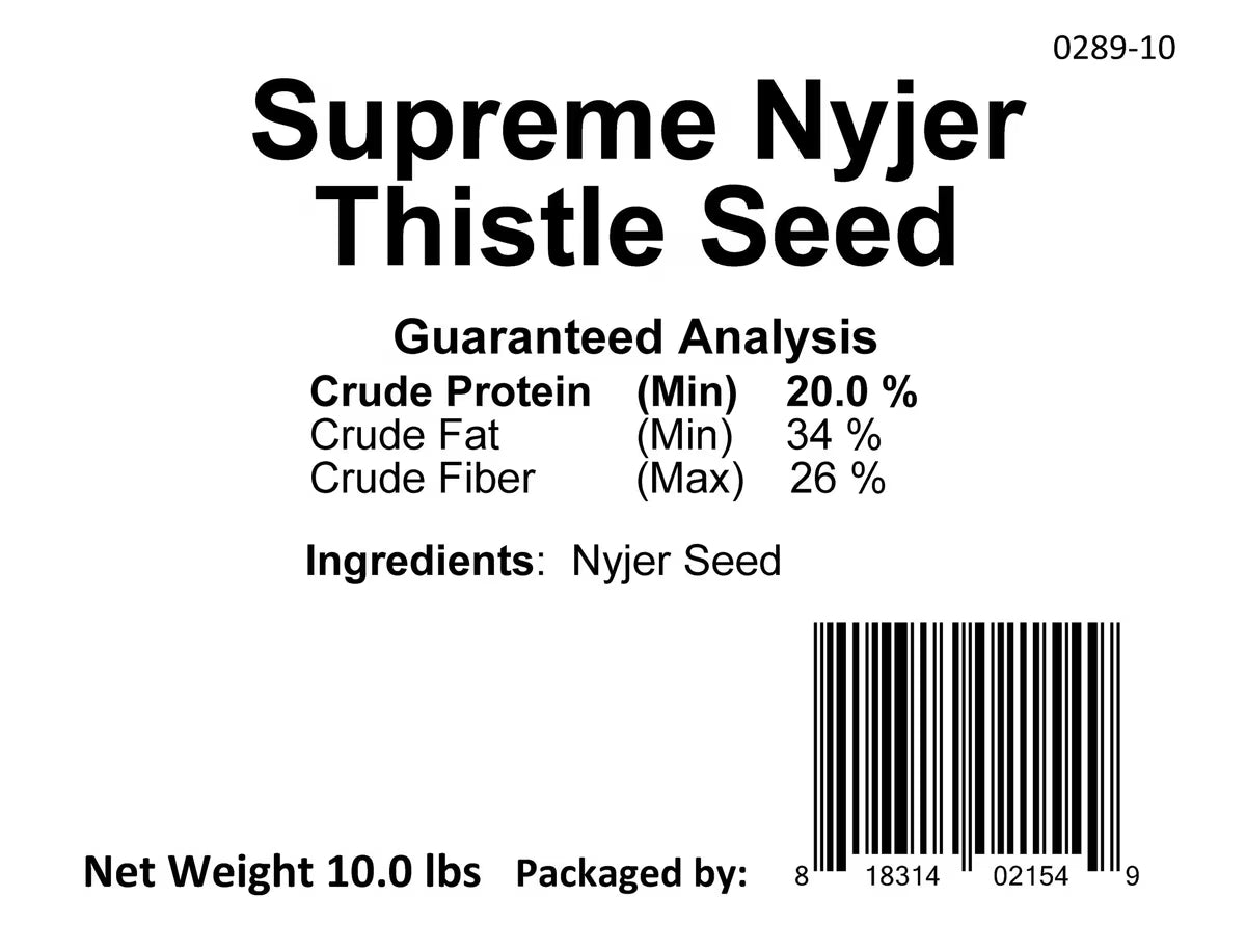 Bar-ALE Nyjer Thistle 10lb
