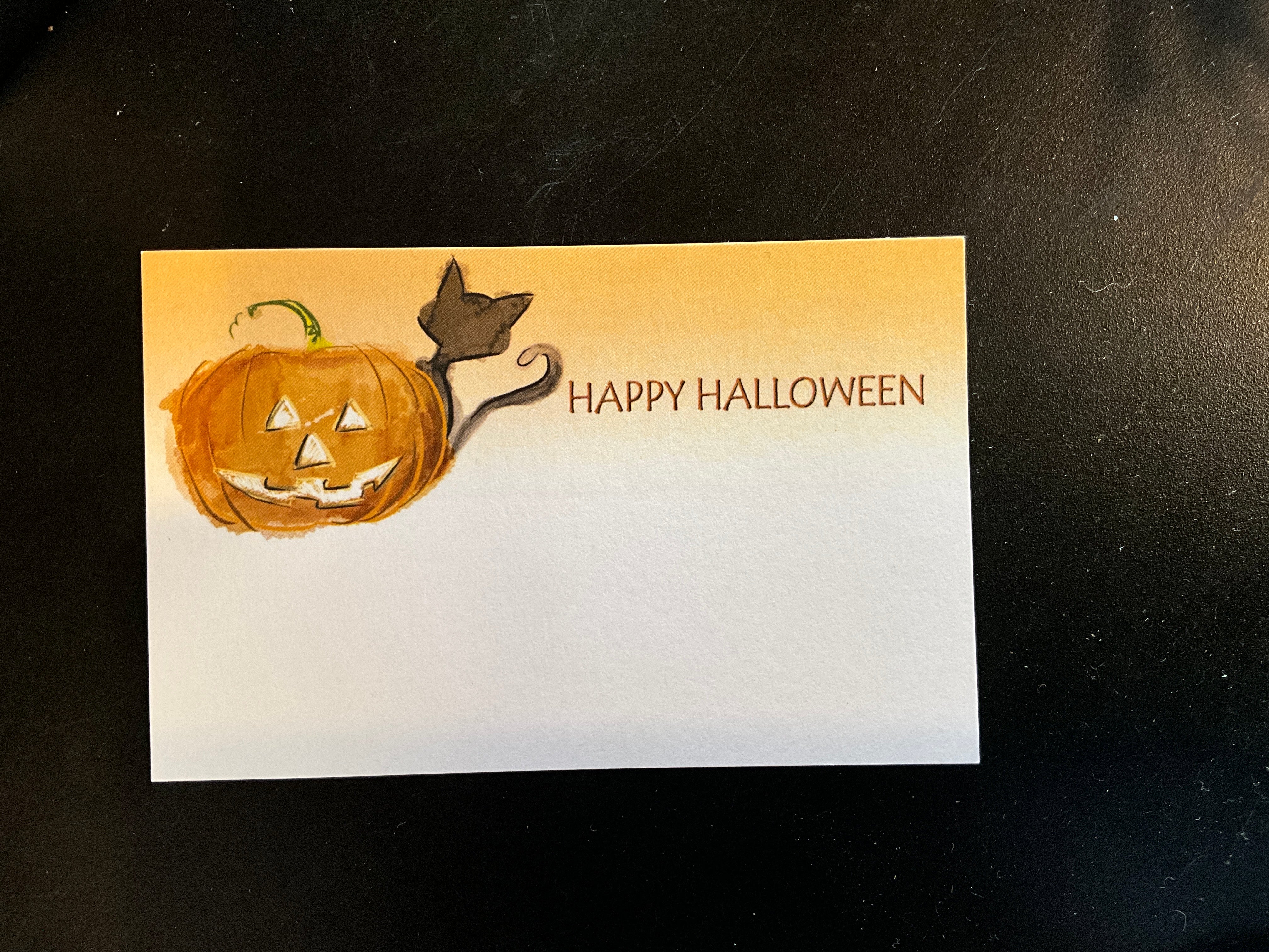 Happy Halloween - Arrangement Card