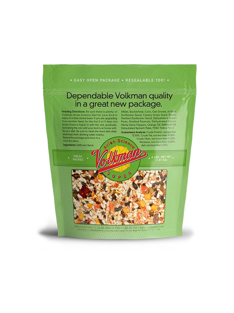 Volkman Avian Science Super Parrotlet 4#