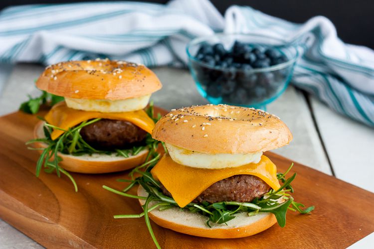 Beef Breakfast Italian Sausage Sliders - 6 (3oz) patties