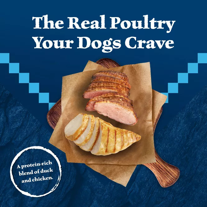 Blue Buffalo Wilderness High Protein Duck & Chicken Canned Dog Food 12.5oz