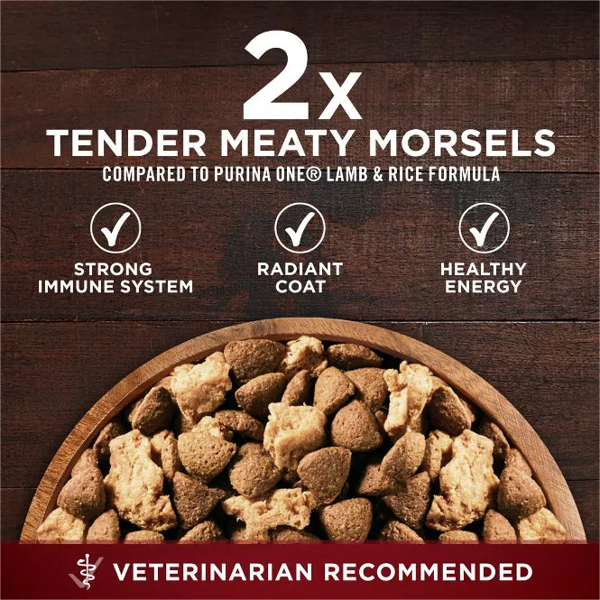 Purina ONE SmartBlend True Instinct High Protein Natural Real Beef & Salmon Flavor Dry Dog Food 27lb