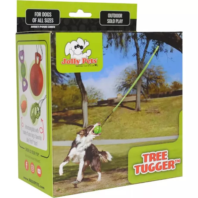JOLLY PETS TREE TUGGER 4" GR